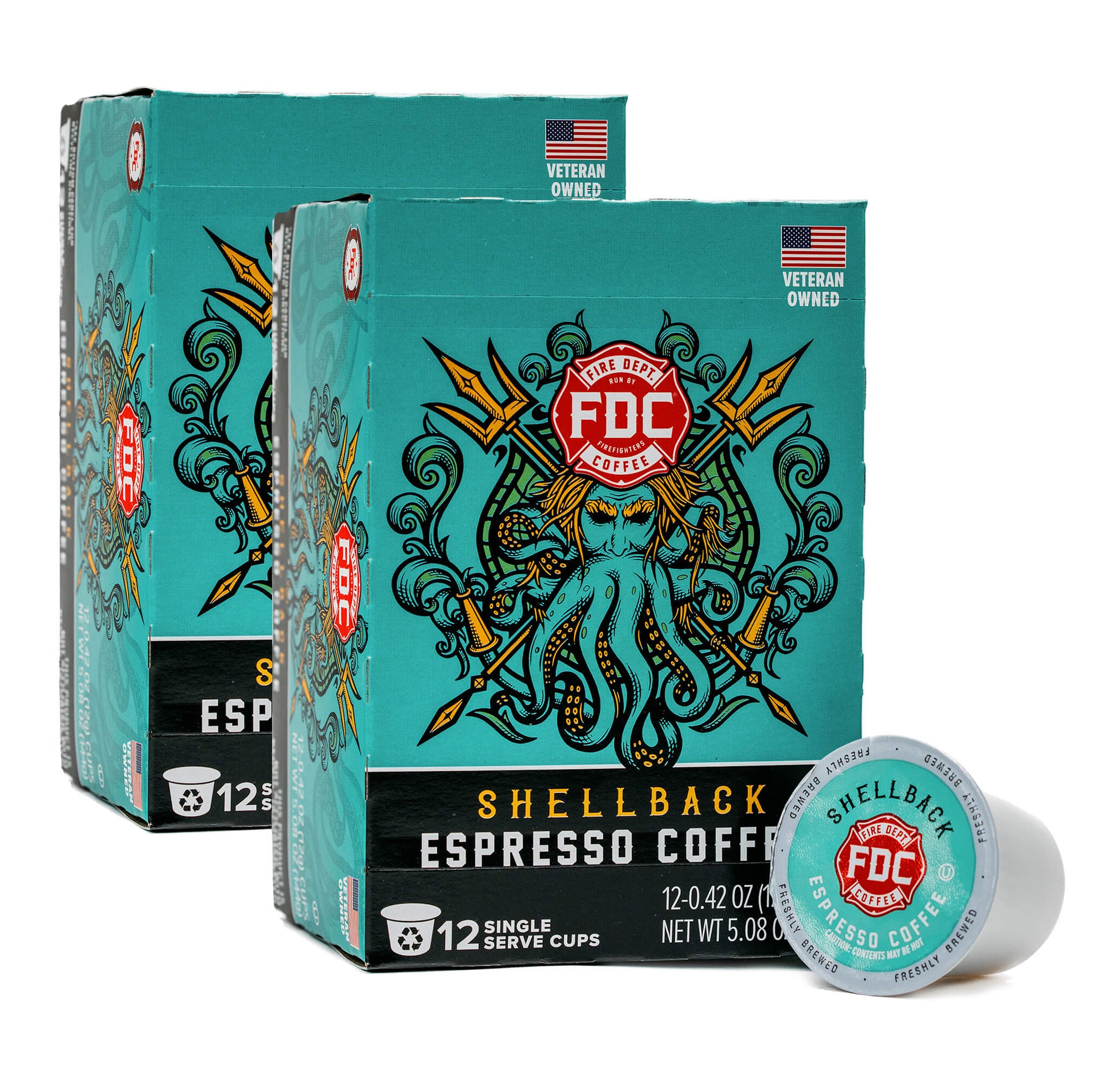 SHELLBACK ESPRESSO COFFEE PODS